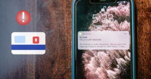 Betrugswarnung für TF-Bank-Kunden mit Smartphone und Kartenwarnung