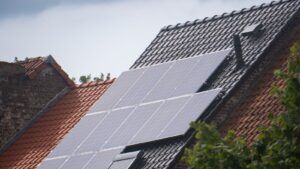 Photovoltaikanlage auf einem privaten Hausdach