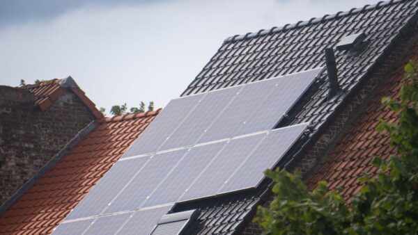 Photovoltaikanlage auf einem privaten Hausdach
