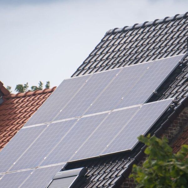 Photovoltaikanlage auf einem privaten Hausdach